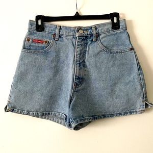 Breaker High Waisted Denim Shorts